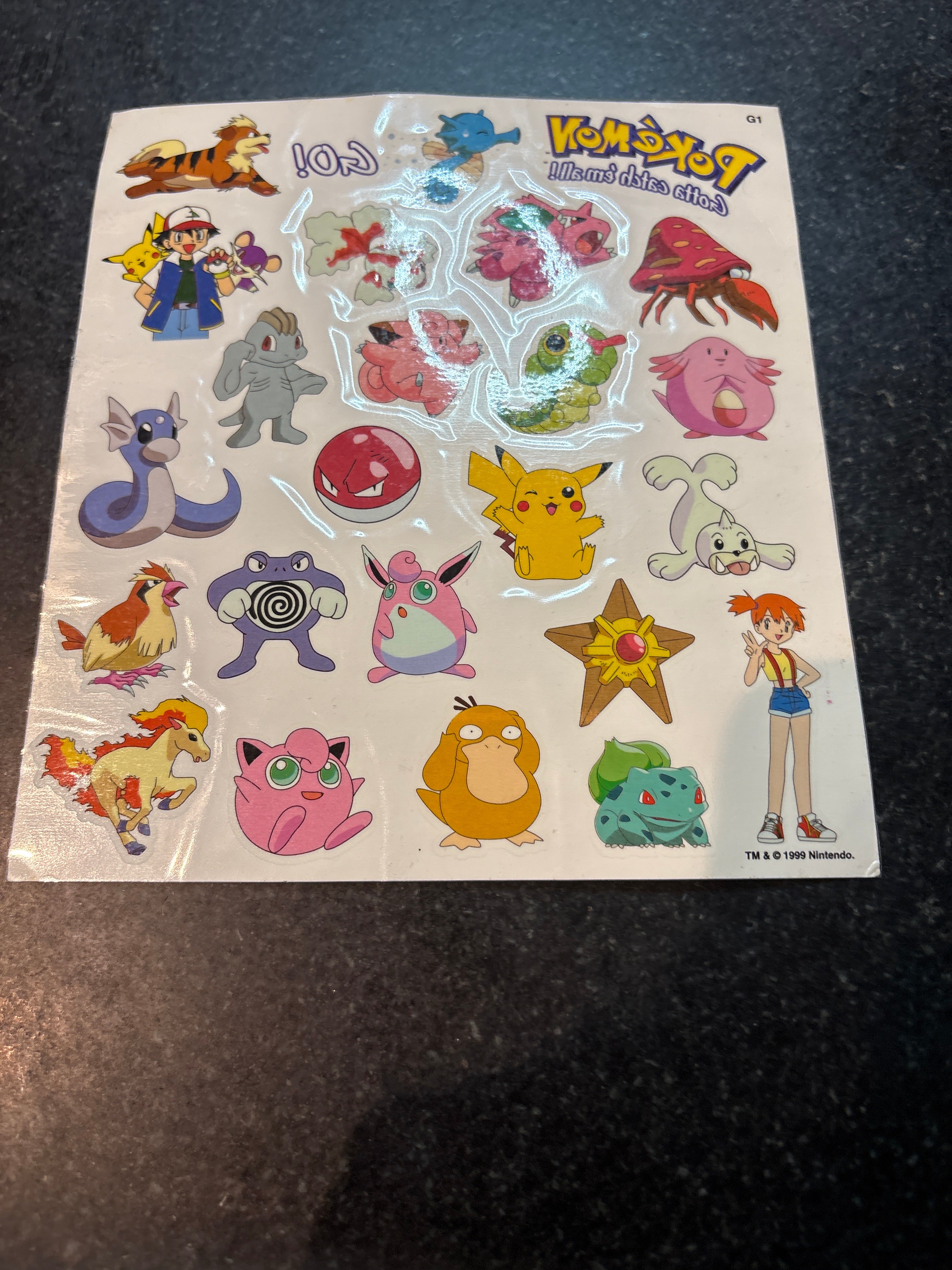 Pokémon stickers ￼
